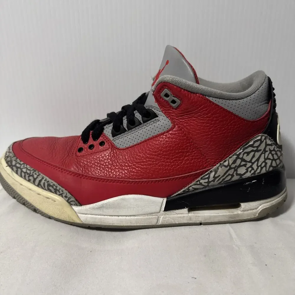 Size 11.5 - Jordan 3 Retro SE Mid Unite “Red Cement” Ck 5692–600